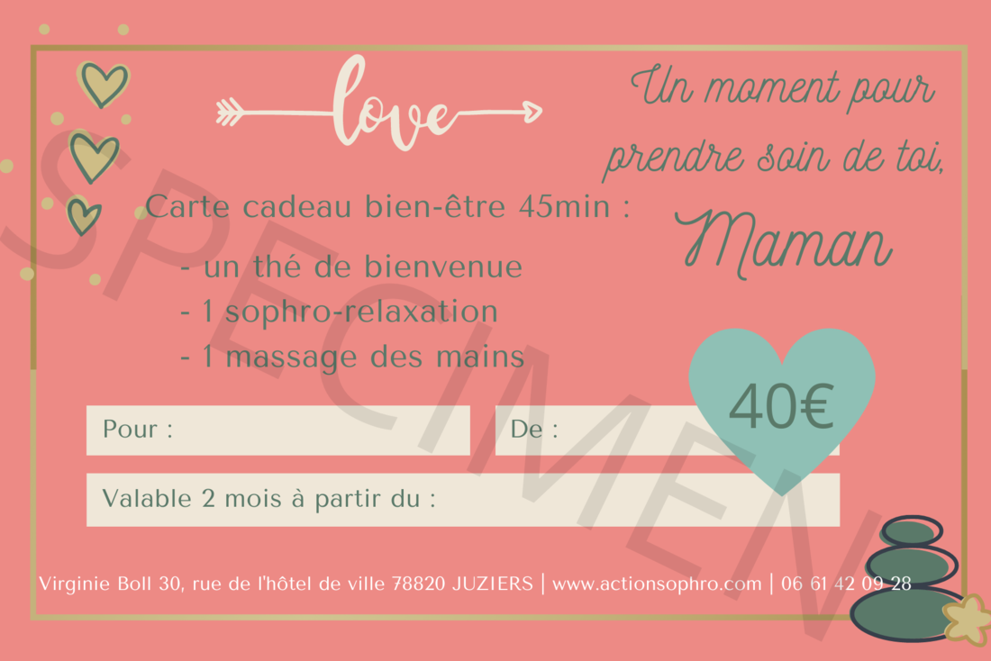 carte cadeau sophrologie relaxation actionsophro fete des meres